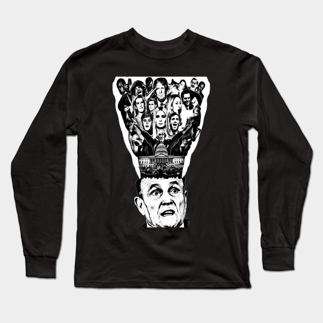 Rudy's Mind is Blown Long Sleeve T-Shirt by asimplefool